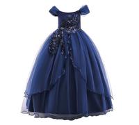 Cokbyavla Big Girls Dresses Size 16-18 Plus,Girls School Dress Blue Tutu Flower Girl Dresses Little Girl White Boho Dress Outfits for Girls Sun Dress Cute Dresses for Girls
