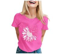 Cokbyavla Cancer Fighter Tops,Black Breast Cancer Sleeves Fight Breast Cancer Shirts for Women Pink Tshirt for Women Breast Cancer Awareness Ribbons Cancer Care Gifts for Women T-Shirts Breast