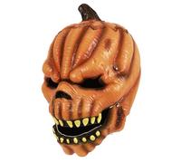 Cokbyavla Creepy Halloween Full Head Skull Mask, Zombie Facemask Real Face Mask Human Full Vampire Pig Head Adult Grandpa Old Man