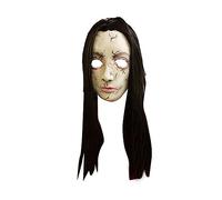 Cokbyavla Creepy Witch Mask, Cool Masks For Men Full Head Halloween Face Masks For Adults Cute Rubber Adults Realistic Halloween Adult Black Grandma Mask Scary Pumpkin Hea