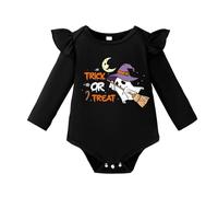 Cokbyavla Cutest Pumpkin in The Patch Baby Girl Clothes, Toddler Halloween Shirt Hocus Pocus Costume Baby Girl Newborn Infant Boy Cow Print Shorts Outfit Vampire Bat Costu Infant, 1-3 Months