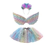 Cokbyavla Elastic Waist Sparkle Pleated Skirt for Party 5-14Y,Ballerina Leotard for Girls Pink Sequin Skirt Girls 10-12 White and Gold Belly Dance Skirt Rainbow Tutu Skir(33Mint Green,2-4 Years)