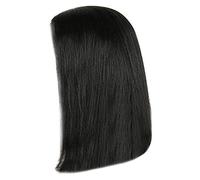 Cokbyavla Fiber Wig Bob Hair Cover Head Short Human Hair Wig Brazilian Style wig Hair Net (Black, One Size)