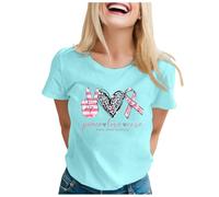Cokbyavla Fight Cancer Shirt Breast Cancer Awareness Tshirt,Breast Cancer Shirt His Fight is My Fight Sarcoma Cancer Awareness Fighter Gift T-Shirt Warriors Wear Pink Breast Cancer Awareness R