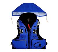 Cokbyavla Fishing Life Vest Lifejacket for Adults with Adjustable Crotch Strap for Women Men, Swimming Float Vest Kayaking, Snorkeling and Water Sport Womens plus Swimsuits Size 24 XXL