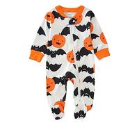 Cokbyavla Girl Boy Pumpkin Sweatshirt Outfits, Halloween Skull Tutu Dress Newborn Baby Halloween Clothes Baby Boy onepiece Little Girls Skeleton Costume Ghostbuster G Infant, 3-6 Months
