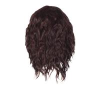 Cokbyavla Hair Units Full Sexy Fashion Wig Volume Wig Short Bangs Women's Small Wig wig Hair Locket (Black, One Size)
