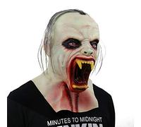Cokbyavla Halloween Adult Costumes, Scary Clown Mask Full Head Ghost Face Masks Realistic+ Mask Pig Costume Adult Massacre Grandpa Halloween Decorations Scary