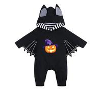 Cokbyavla Halloween Bat Romper for Infant Baby, Halloween Clothes For Kids girl pumpkin costume Thanksgiving 24 Month Baby Girl My Aunt Is Cooler Than My Dad Onepiece Infant 3-6 Months