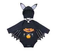 Cokbyavla Halloween Bat Romper for Infant Baby, Halloween Clothes For Kids girl pumpkin costume Thanksgiving 24 Month Baby Girl My Aunt Is Cooler Than My Dad Onepiece Infant 6-12 Months