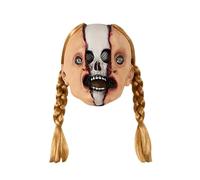 Cokbyavla Halloween Costume Mask For Men Scary Ones, Halloween Zombie Face Cover Face Masks For Kids Full Head Latex Mask Old Man Masks Adult Grandpa Costume Men Adult