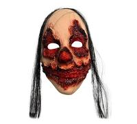 Cokbyavla Halloween Mask For Men, Halloween Zombie Face Cover Werewolf Face Mask Rubber Masks For Adults Realistic Horse Masks Adults Grandpa Costume Wig Scary Full Head Latex M