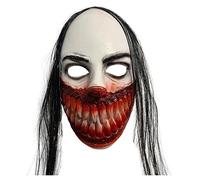 Cokbyavla Halloween Mask For Men, Halloween Zombie Face Cover Werewolf Face Mask Rubber Masks For Adults Realistic Horse Masks Adults Grandpa Costume Wig Scary Full Head Latex M