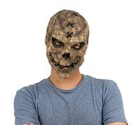 Cokbyavla Halloween Realistic Latex Mask, Zombie Half Face Mask Wolf Face Halloween Realistic For For Adults Grandma Ghost Unisex Old Man Scary