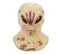 Cokbyavla Halloween Scary Masks For Adults, Scary Halloween Mask Siren Head Wolf Face Mask Realistic Masks Adult Latex Old Woman With Hair Old Man