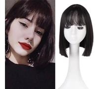 Cokbyavla Human Lace Front Wigs for Women Show Off Your Cool Style! The Preferred Center Hair Accessory For Women Shining With And Leading The Trend! Air Dryer for Hair (Black, One Size)