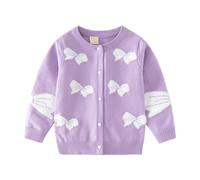 Cokbyavla Kids Fleece Sweatshirt Jacket,Girls' Cotton-Filled Coat Navy Jacket Boys Toddler Boys Sweatshirts Size 4T Infant Baby Girl Long Sleeve Cardigan Hooded Sweater T(Purple,2-3 Years)