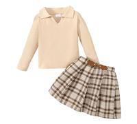Cokbyavla Kids Girl Pullover Pockets Pants Sweatshirt Elastic Tracksuit,Christmas Outfit Baby Girl 3T Girl Fall Clothes Girls 2 Piece Workout Outfits For Kids Cute Toddler Bathing Suit Girl El