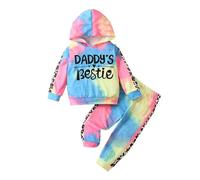 Cokbyavla Kids Girl Sassy Sweatshirt Jumper Trouser Set Tracksuit,Girl Outfit Girls Fall Outfits Size 7/8 Little Girls Summer Outfits Toddler Girl Fall 2Pc Swimsuit Girls Golf Outfit Cute Cowg