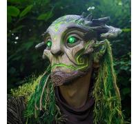 Cokbyavla Kids Halloween Costumes Boys 7-8 Scary Mask, Zombie Mask Facial Evil Face Full Head Halloween Adult Men's Masks Grandpa Costume Hat Scary Pig Face