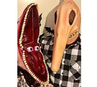 Cokbyavla Kids Skull Mask Creepy Halloween Full Head Skull, Head Mask Cover Horse Face For Kids Halloween Realistic For Adults Masks Adults Old Person Scary+ Hallo