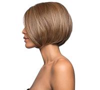 Cokbyavla Lace Front Wig Long Hair For Fashion Black Bob Brazilian Full Short Women Wig Wigs wig Sunny Hair Extensions (Brown, One Size)