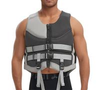 Cokbyavla Life Jackets & Vests Lifejacket for Adults with Adjustable Crotch Strap for Women Men, Swimming Float Vest Kayaking, Snorkeling and Water Sport Swim Suits Boys Size 16-18 XXL