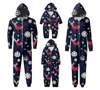 Cokbyavla Matching Christmas Pajamas for Family, Family Matching Outfits Christmas Couples Pajamas Sets Blue Silk Set B(Kid,6-7 Years)