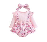 Cokbyavla My First Halloween Baby Girl Outfit, 3-6 Month Halloween Costume Girl Hallo Ween Baby Costume Bat Skirt Infant Little Dress Size 7 Infant 3-6 Months
