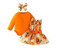 Cokbyavla Newborn Baby Girl Halloween Outfit, Baby girl Halloween Outfit Toddler Tulle Dress 3T Pumpkin Costume Toddler Little Girls Black Dress Goth B 12-18 Months