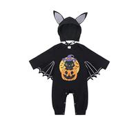 Cokbyavla Newborn Bat Knitted Romper, Halloween Pumpkin Costumes The Great Pumpkin Costume Baby Girl Thanksgiving Dress Bat Onepiece Costume Baby Newborn Girl Wi Toddler 18-24 Months