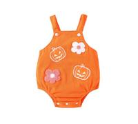 Cokbyavla Newborn Infant Baby Boy Girl Basic Plain Pocket Long Sleeve Romper, Baby Halloween onepiece boys pumpkin halloween costume Infant Boy Cow Costume Bat Tod Infant,3-6 Months