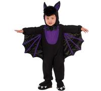 Cokbyavla Newborn Infant Girl Halloween Bat Romper, Halloween Sweater Baby baby pumpkin costume 3-6 months My Auntie Loves Me Clothes Boy Bat Romper Kids Bo Infant 格式不匹配