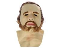 Cokbyavla Old Man Mask For Adults, Latex Old Woman Mask Disguise Cosplay Costume Grandpa Halloween Ultra Realistic Lady Head Full Face 9Yrs Masks Halloween Adult