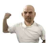 Cokbyavla Old Man Mask Full Body, Mascara Terror Funny Masks For Adults Humor Full Head Old Man Mask Halloween Masks Grandpa's Face Halloween Kids