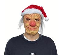 Cokbyavla Old Man Mask Kids, Mascara Realista Terror Women Costume Old Lady Alien Mask Scary Latex Lady Man Halloween Kids