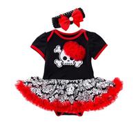 Cokbyavla Orange Pumpkin Halloween Costume, Toddler Girl Halloween Outfit Scary Tutu For Baby Girl Bat Wing Dress Girls Little Dresses Black Infant Fancy In Toddler 12-24 Months