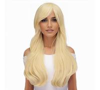Cokbyavla Overnight Wigs Movie Character Wig Micro Curly Hair Wig Long Hair Cos Wig Pro Low Emf Hair Dryer (Black, One Size)