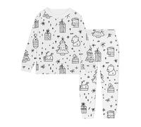 Cokbyavla Pajamas Coloring,Unisex Kids Boys And Girl Silk Button Down Short Sleeve Button Down Pajamas Kids Girls Summer Pjs Sleepwear Set Cute For Girls Boys Pink Baby P(120White,6-7 Years)