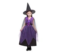 Cokbyavla Pumpkin Printed Outfits, Halloween Outfits Long Tulle Layers Pink Dresses Pumpkin Jumpsuit Toddler Birthday Outfit Caveman Costume Toddler Girls Fancy Dresses S(58Purple,10-11 Years)
