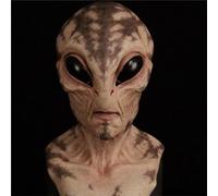 Cokbyavla Realistic Mask Old Creepy Man, Big Head Costume Mask Men's Halloween Facemask Real Face Realistic Halloween For Adult Men Scary Old Woman Scary Face For Kids