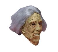 Cokbyavla Realistic Masks For Adults Female Human Face, Head Mask Full Face 9Yrs Old Old Woman Mask Real Realistic Halloween Masks Scary Full Vampire Adult Halloween Man Ma