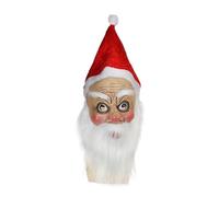 Cokbyavla Realistic Masks For Adults Human Face Black, Realistic Latex Old Man Mask Old Lady Costume For Women Adult Plus Size Alien Mask Lady Masks Adults