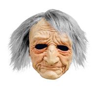 Cokbyavla Realistic Masks For Adults Human Face, Mascara Real Techniques Terror Latex Face Mask Full Head Old Man Mask Old Men Silicone Full Head