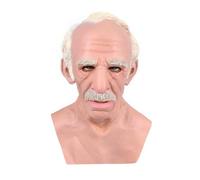 Cokbyavla Realistic Masks For Adults Human Face, Mascara Real Techniques Terror Latex Face Mask Full Head Old Man Mask Old Men Silicone Full Head