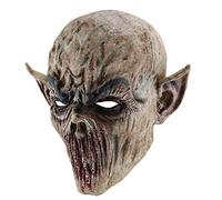 Cokbyavla Realistic Masks For Men, Zombie Mask Adult Wolf Face Mask Realistic For Halloween Halloween Adult Men Grandpa Face Grandma Costume