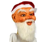 Cokbyavla Realistic Woman Mask, Halloween Face Cover Visible Latex, Head Mask Realistic Old Man Face Cosplay Halloween Grandpa Costume For Toddler Masks Scary Cl