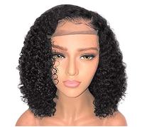 Cokbyavla Rose Wigs Natural Synthetic Women Wavy Fsahion Wigs Curly Short Parting Roll Sexy Wig wig Hair Case (Multicolor, One Size)