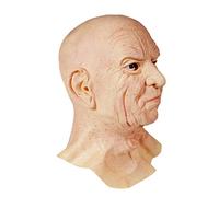 Cokbyavla Rranyf Creepy Halloween Full Head Skull Mask, Halloween Zombie Face Cover Mask Fox Cosplay Costume Half Face Animal Furry Party Realistic For Mens Adul