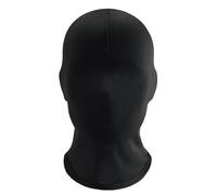 Cokbyavla Rranyf Creepy Halloween Full Head Skull Mask, Head Mask Full Face Halloween Grandma Face Real Realistic Adult Masks Black Grandma Horror
